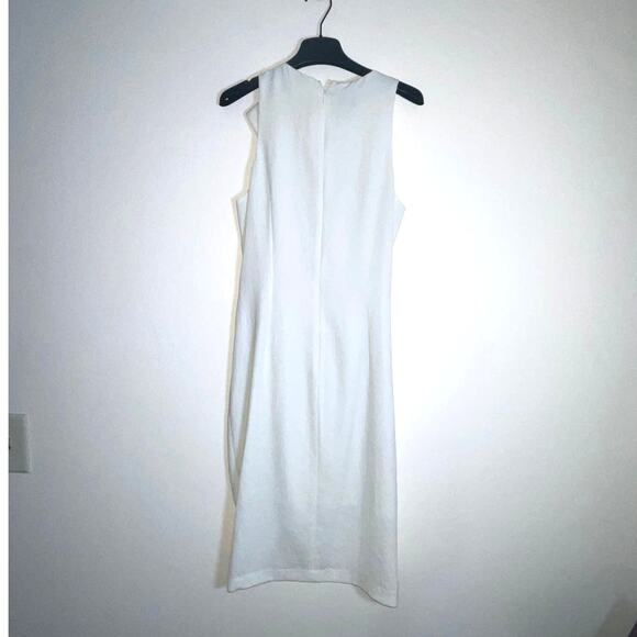 Pinko Bebyblade Ivory Crepe Dress size 42 / US 6 NWT - Picture 4 of 9